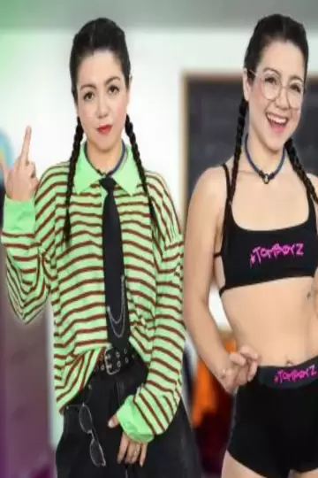 [Tomboyz] Mochi Mona Brunette(Cocky Jock vs. Nerdy Tomboy: Mochi's Classroom Bet)